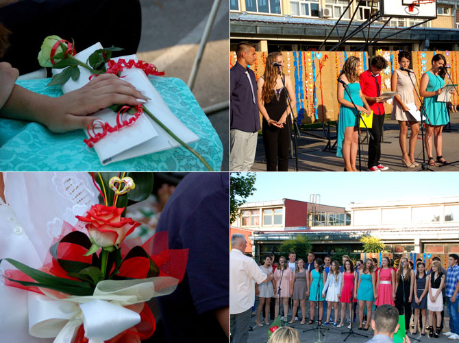 Elballagtak a nyolcadikosok a Zmaj iskolában 2015. június 12.